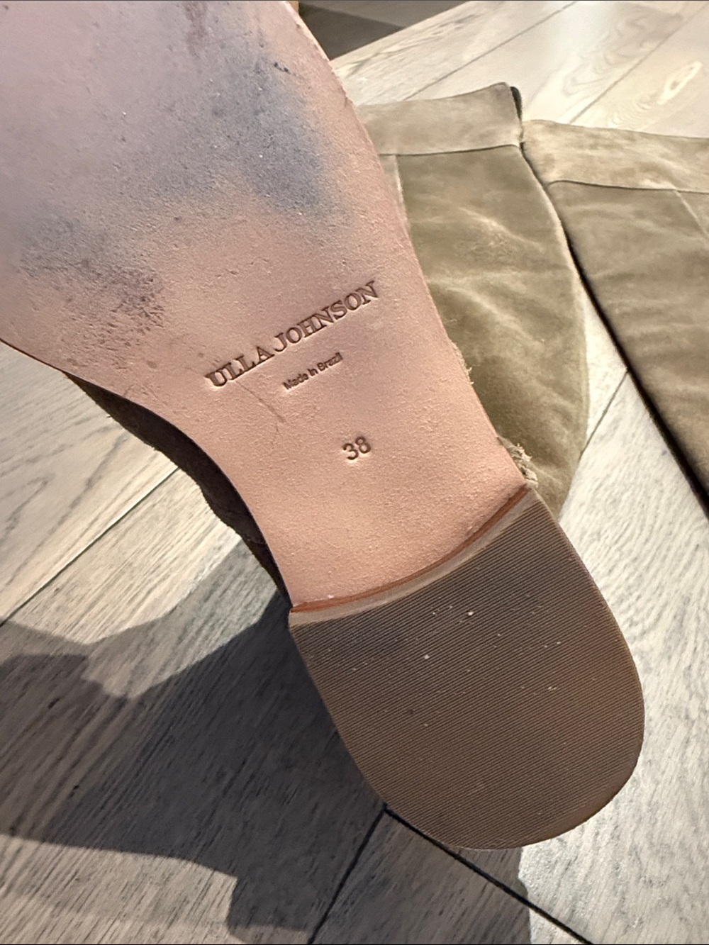Ulla Johnson over the knee suede boots - Picture 4 of 4